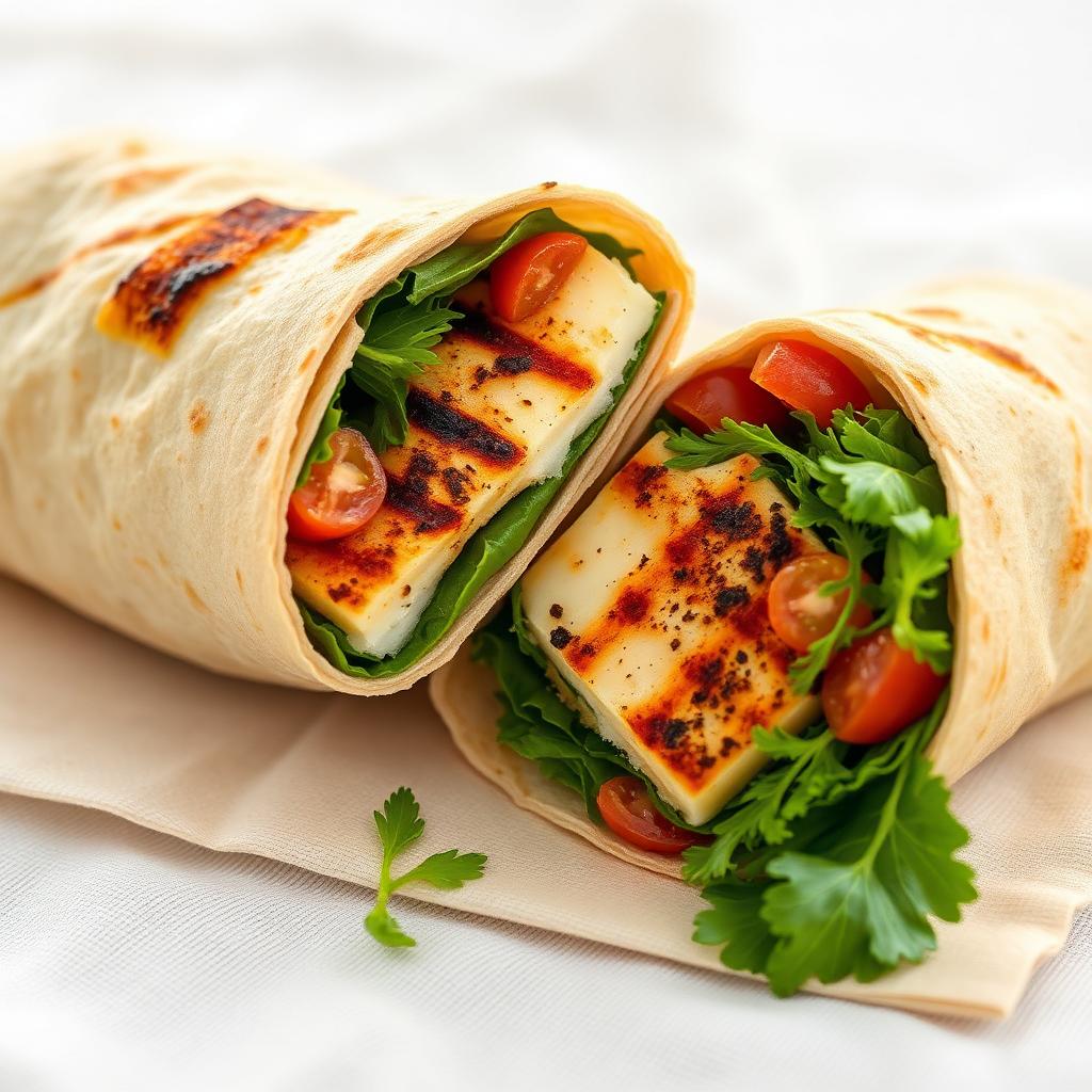 Halloumi Wrap